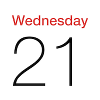Wednesday the 21st